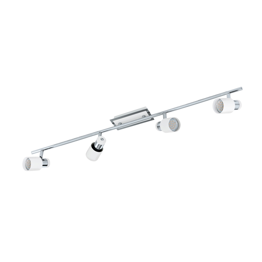 Eglo - LED spotlampe 4xGU10-LED/5W/230V