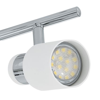 Eglo - LED spotlampe 4xGU10-LED/5W/230V