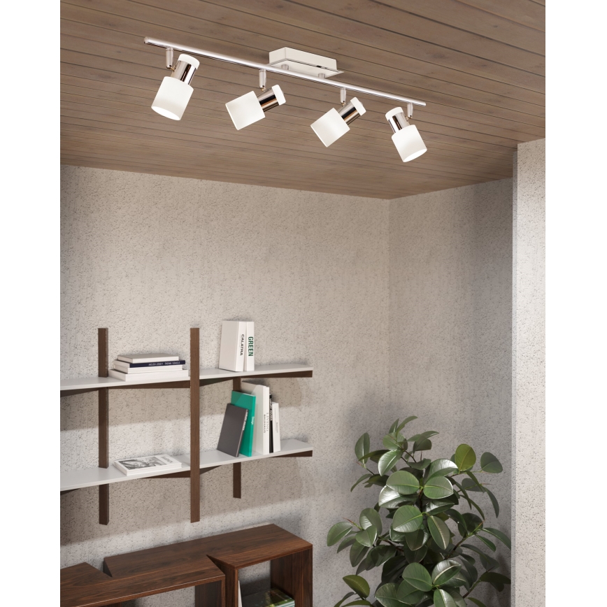 Eglo - LED spotlampe 4xGU10-LED/5W/230V