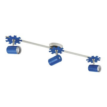 EGLO 92125 - Spotlamper for børn LEONIE 3xGU10/50W
