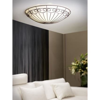 Eglo - Loftlampe 2xE27/60W/230V