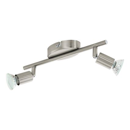 Eglo - LED spotlampe 2xGU10/2,8W/230V
