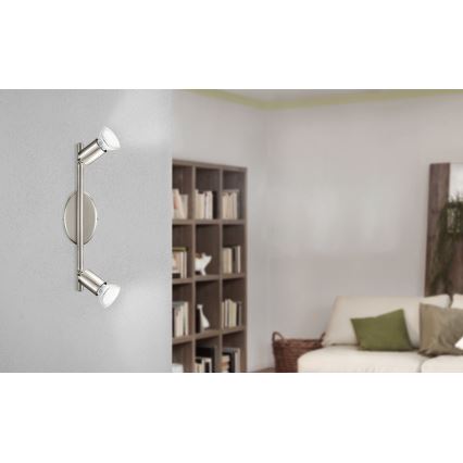 Eglo - LED spotlampe 3xGU10-LED/2,8W/230V