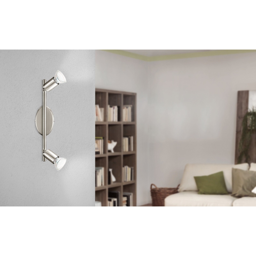Eglo - LED spotlampe 3xGU10-LED/2,8W/230V