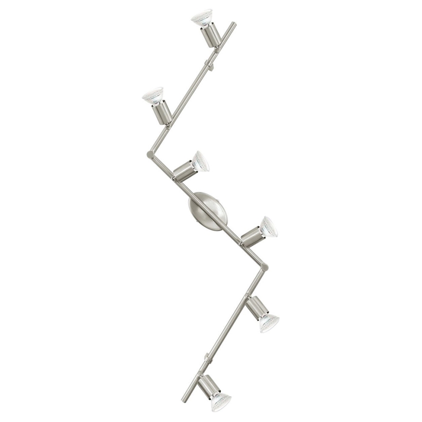 Eglo - LED spotlampe 6xGU10-LED/2,8W/230V