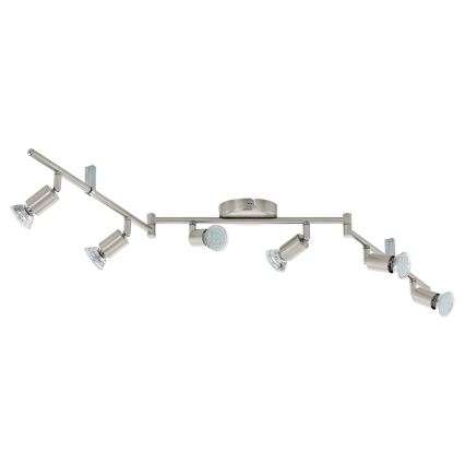 Eglo - LED spotlampe 6xGU10-LED/2,8W/230V