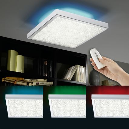 Eglo 92781 - LED loftsbelysning CARDITO LED/19W/230V + 4xLED/3W/230V