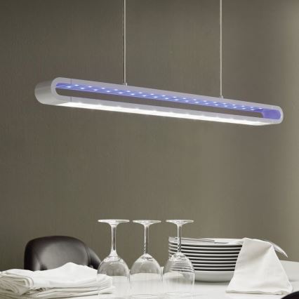 Eglo 93006 - Led hængelampe PERILLO LED/24W + LED-RGB/7W/230V