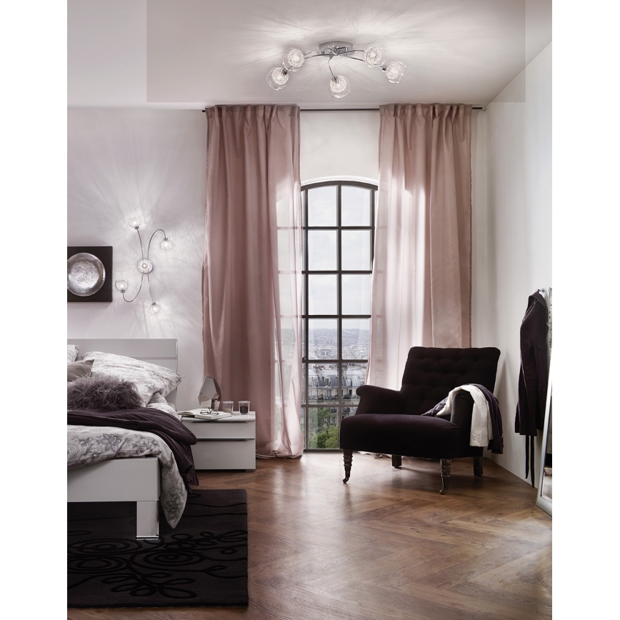 Eglo 93055 - Loftlampe OVIEDO 5XG9/33W/230V