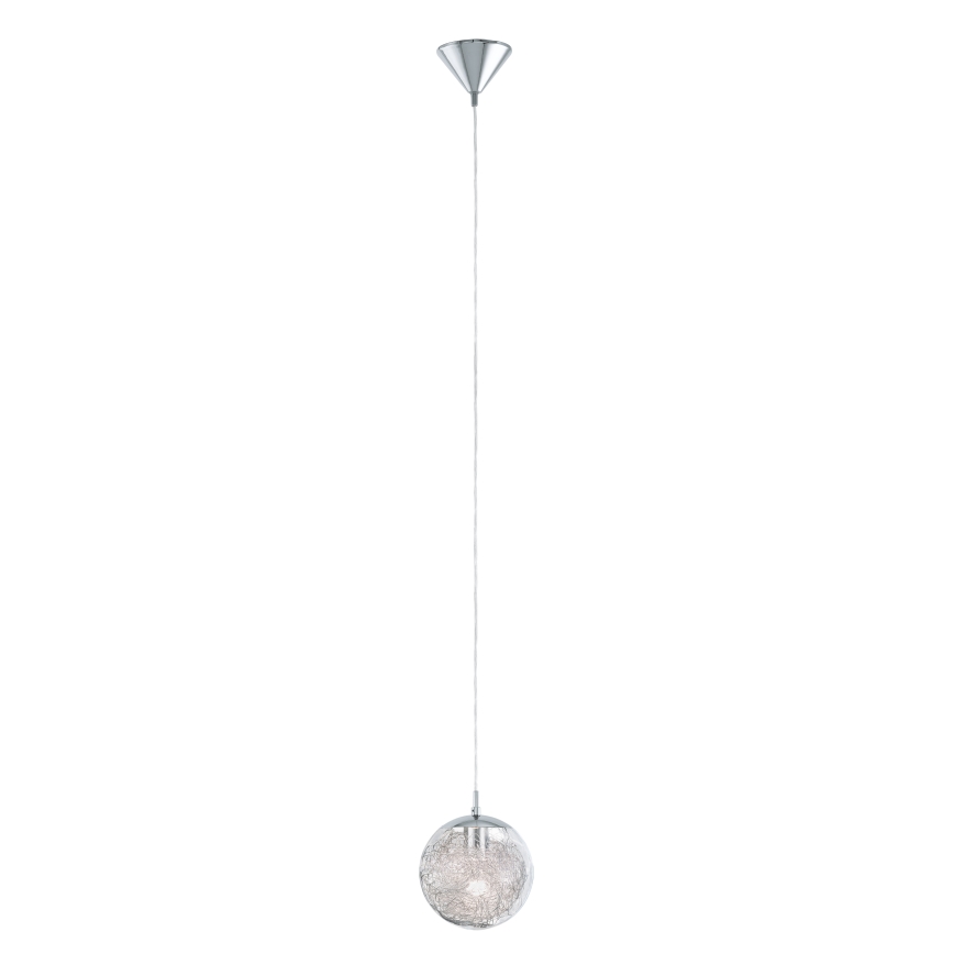 Eglo 93073 - Kabelophængt pendel LUBERIO 1xE27/60W/230V Ø 25 cm