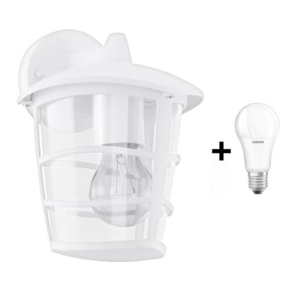 Eglo - Udendørs LED væglampe 1xE27/8,5W/230V IP44