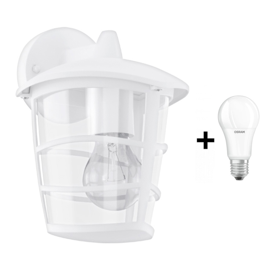 Eglo - Udendørs LED væglampe 1xE27/8,5W/230V IP44
