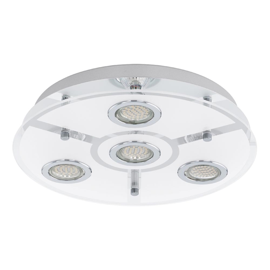 EGLO 93107 - LED loftlampe CABO 4xGU10/3W LED