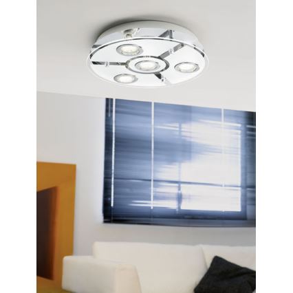 EGLO 93107 - LED loftlampe CABO 4xGU10/3W LED