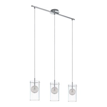 Eglo 93113 - Lysekrone LAMAS 3xG9/33W/230V