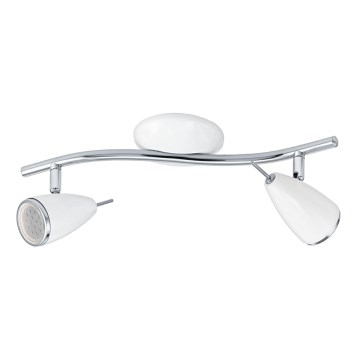 Eglo 93129 - LED spotlampe RICCIO 2 2xGU10/3W/230V