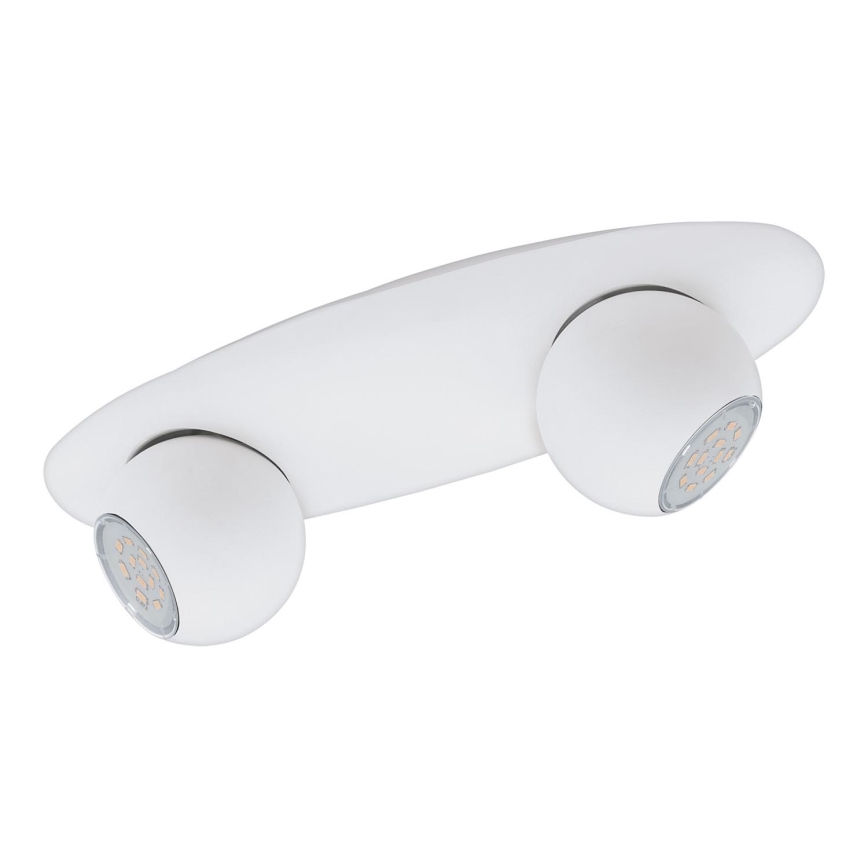 Eglo 93168 - LED spotlampe NORBELLO 3 2xGU10/5W/230V