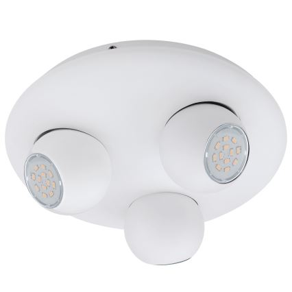 Eglo 93169 - LED spotlampe NORBELLO 3 3xGU10/5W/230V