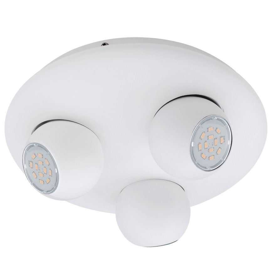 Eglo 93169 - LED spotlampe NORBELLO 3 3xGU10/5W/230V