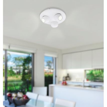 Eglo 93169 - LED spotlampe NORBELLO 3 3xGU10/5W/230V