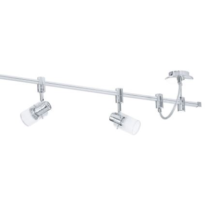 Eglo - LED spotlampe 5xGU10-LED/5W/230V