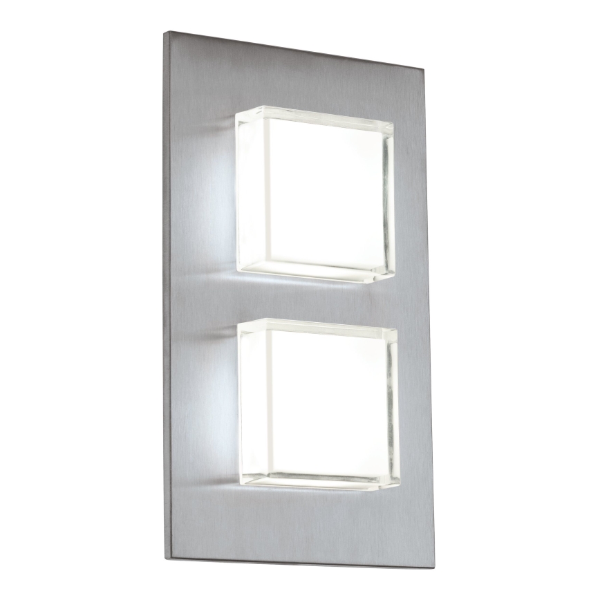 Eglo 93365 - Udendørs LED væglampe PIAS 2xLED/2,5W/230V IP44