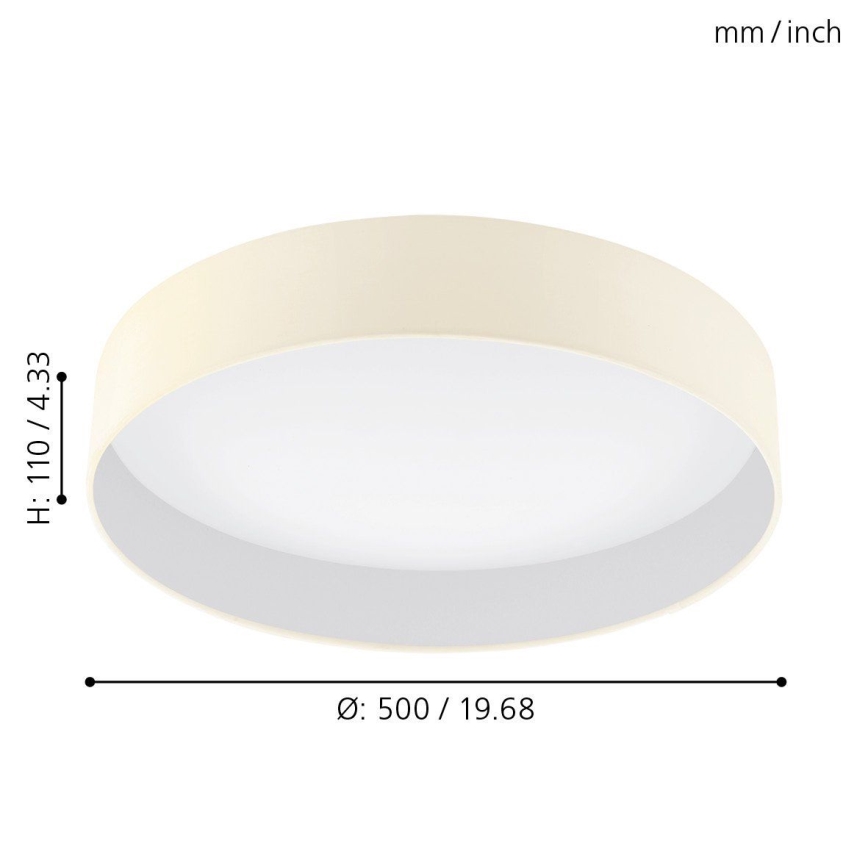 Eglo - LED loftsbelysning LED/24W/230V