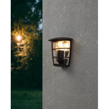 Eglo - Udendørs væglys 1xE27/60W/230V IP44