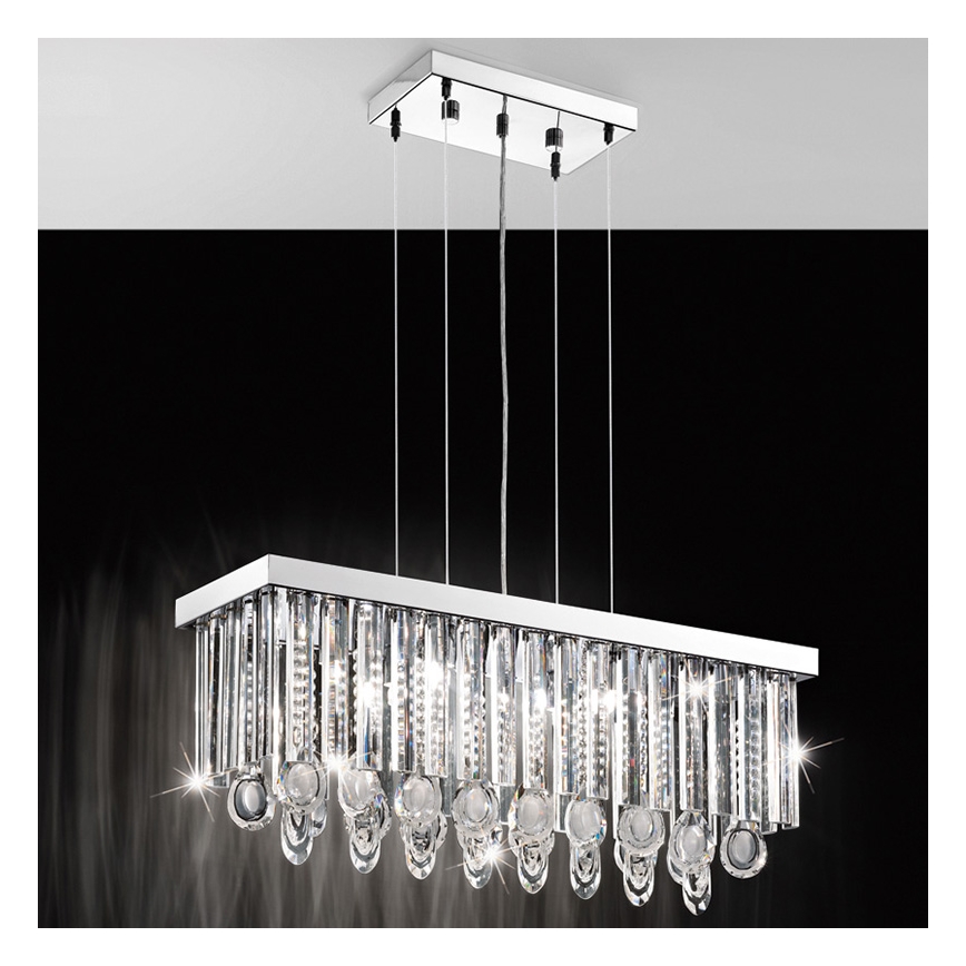 Eglo - Loftlampe med ledning 7xG9/33W/230V