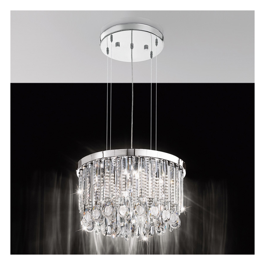 Eglo 93425 - Lysekrone i en snor CALAONDA 7xG9/33W/230V