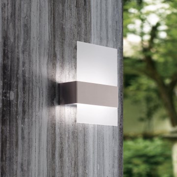 Eglo 93438 - LED udendørslampe NADELA 2xLED/2,5W/230V IP44