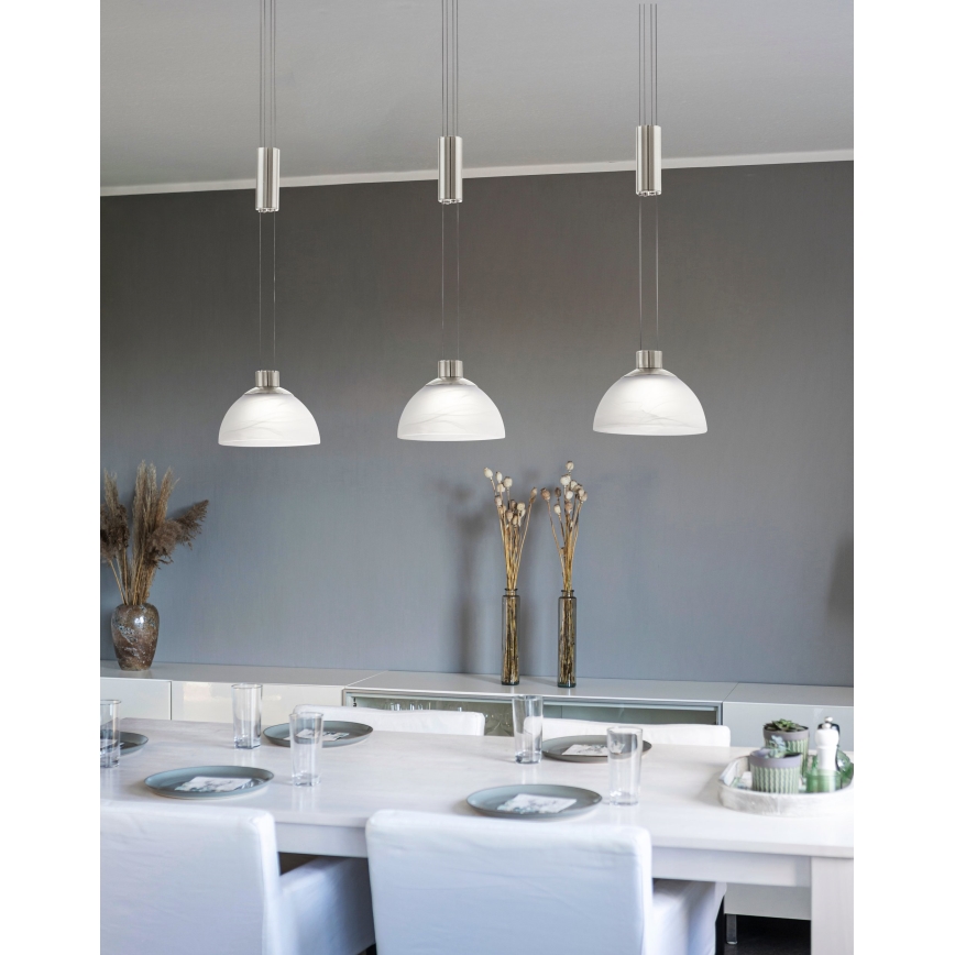 Eglo 93468 - Led hængelampe MONTEFIO 3xLED/6W/230V