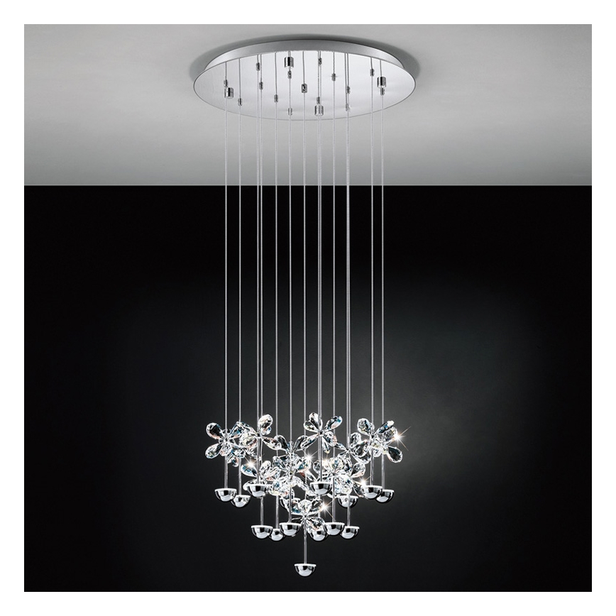 Eglo 93662 - LED pendel PIANOPOLI 15xLED/2,5W/230V