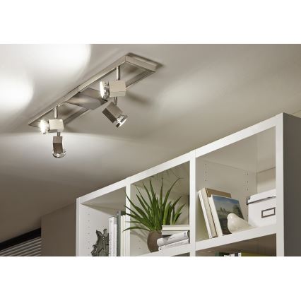 Eglo - LED spotlampe 4xGU10/5W/230V