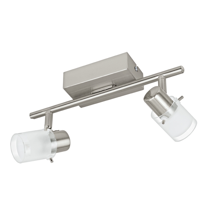 Eglo 93702 - LED spotlamper ORVIETO 1 2xLED/3,3W/230V