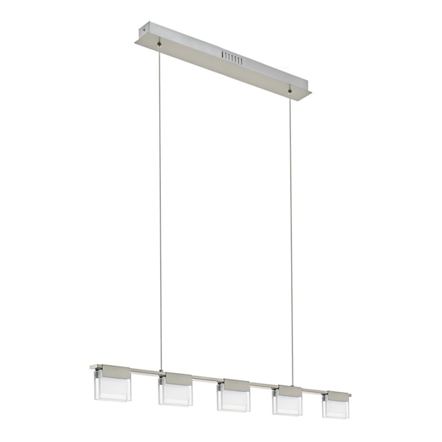 Eglo 93732 - LED lysdæmper lysekrone i en snor CLAP 1 5xLED/5,8W/230V