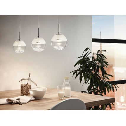 Eglo 93784 - Led hængelampe MONTEFIO 1 3xLED/5W/230V