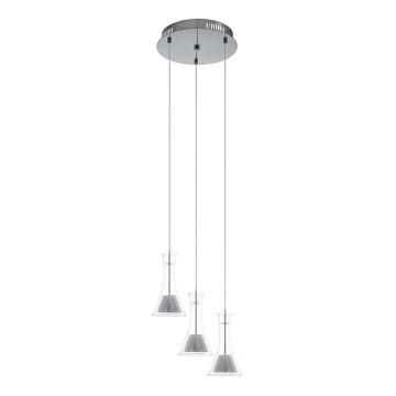 Eglo 93792 - Led hængelampe MUSERO 3xLED/5,4W/230V