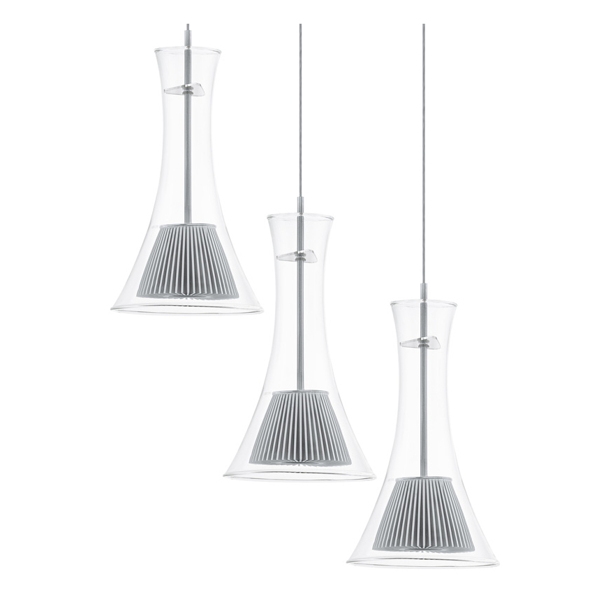 Eglo 93792 - Led hængelampe MUSERO 3xLED/5,4W/230V