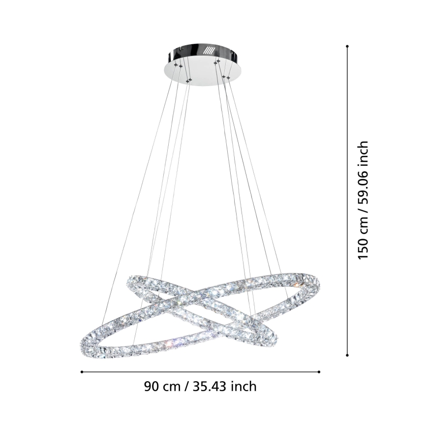 Eglo - LED pendel LED/56,1W/230V