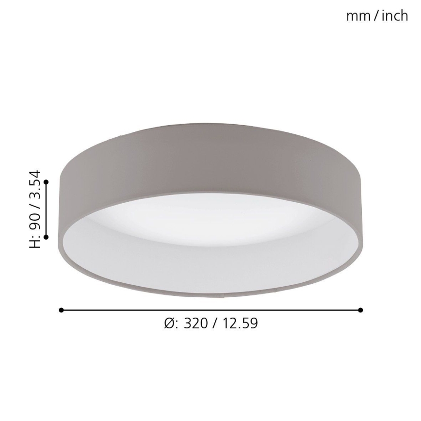 Eglo - LED loftlampe LED/12W/230V