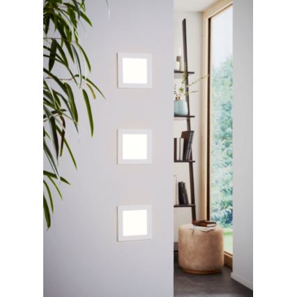 Eglo 94061 - LED indbygningsarmatur FUEVA 1 LED/10,95W/230V 17x17 cm