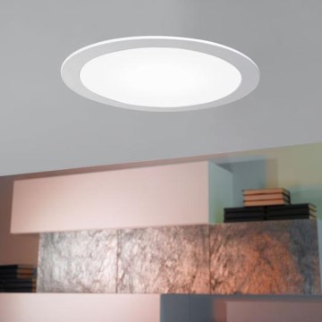 Eglo 94064 - Dæmpbar LED indbygningsspot FUEVA 1 LED/16,47W/230V Ø 22,5 cm