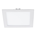 Eglo 94068 - LED indbygningsloftlampe FUEVA 1 LED/16,47W/230V 22,5x22,5 cm