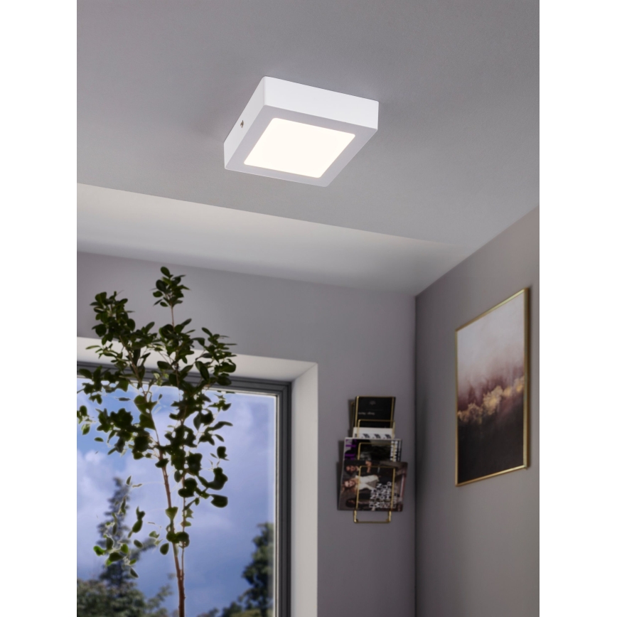 Eglo 94074 - LED loftsbelysning FUEVA 1 LED/10,88W/230V