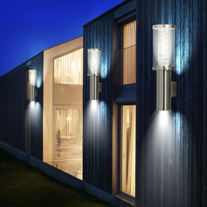 Eglo 94095 - LED udendørs væglampe TRONO 2xGU10/5W/230V IP44