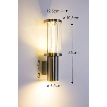 Eglo - Udendørs LED belysning  1xGU10/3W + LED/3,7W IP44