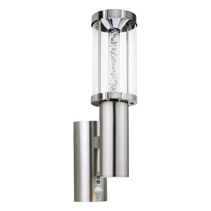 Eglo - Udendørs LED belysning med sensor  1xGU10/3W + 1xLED/3,7W IP44
