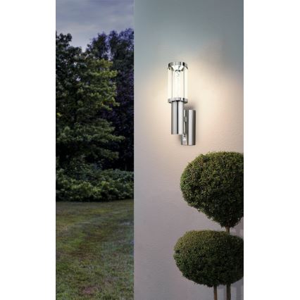 Eglo - Udendørs LED belysning med sensor  1xGU10/3W + 1xLED/3,7W IP44