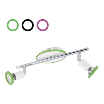 Eglo 94172 - LED spotlampe MODINO 2xGU10/3W/230V